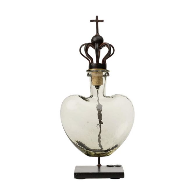 Jan Barboglio Crowned Heart Decanter