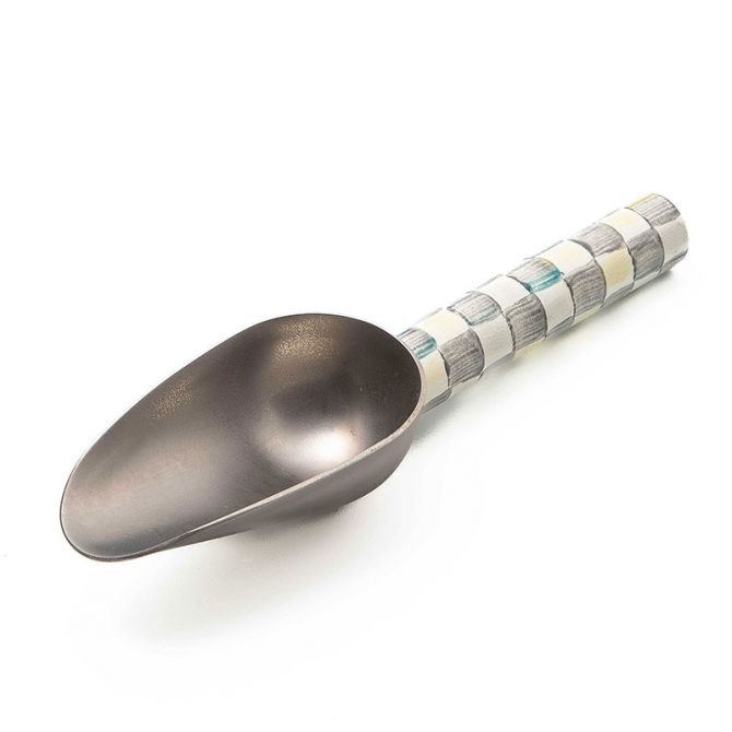 MacKenzie-Childs Sterling Check Small Scoop