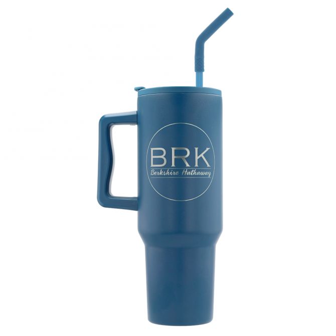 BRK Teal Blue 40 oz Metal Tumbler