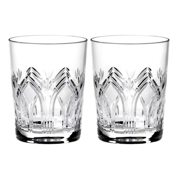 Waterford Mastercraft Rock of Cashel Double Old Fashioned, Set of 2