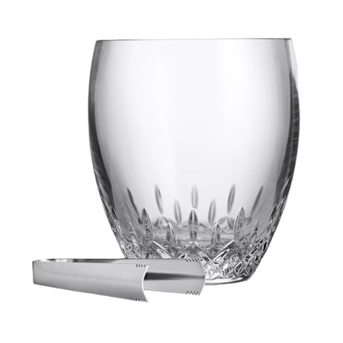 Waterford Lismore Essence Ice Bucket with Tongs