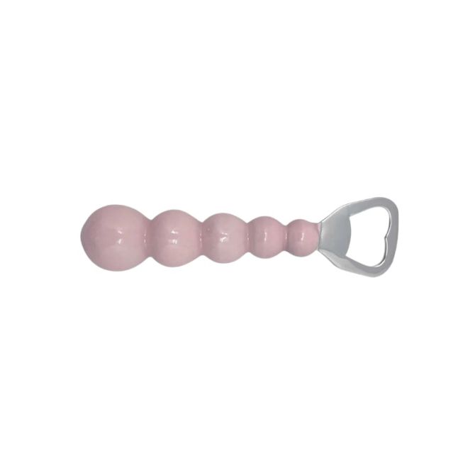 Mariposa Pearled Bottle Opener, Pink