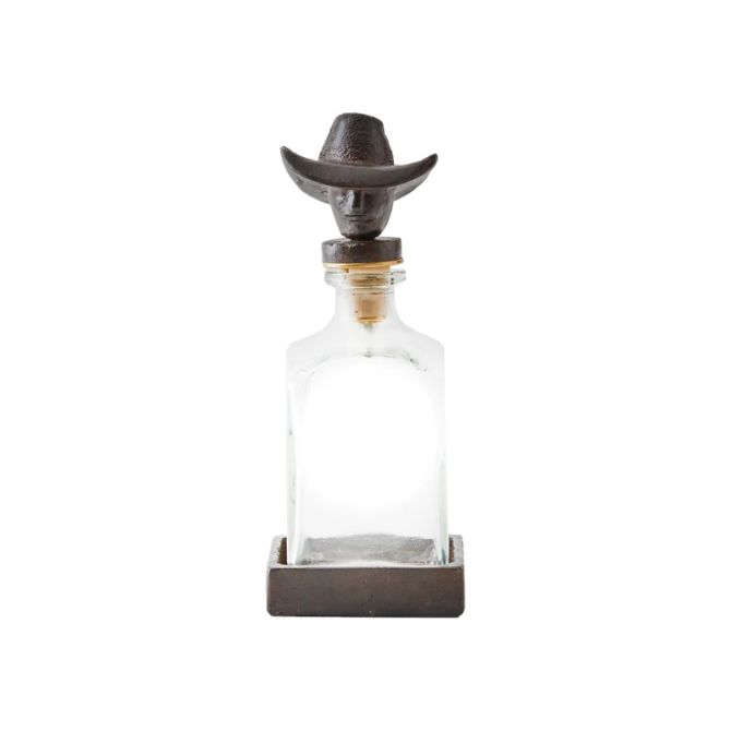 Jan Barboglio Vaquero Cowboy Decanter