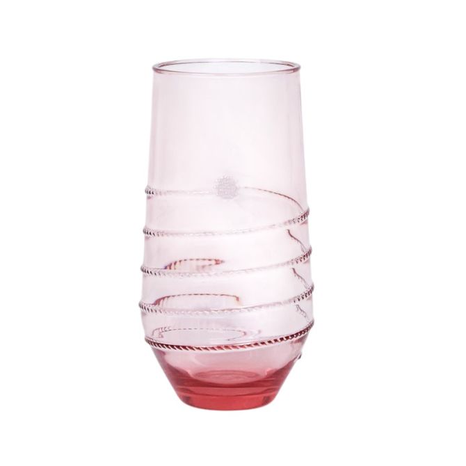 Juliska Amalia Acrylic Large Tumbler, Coral