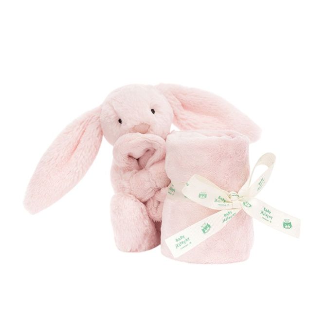 Jellycat Bashful Bunny Soother, Pink