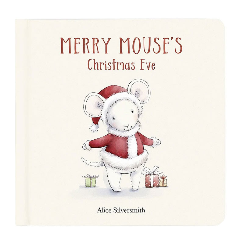 Jellycat Merry Mouse Book | BK4MER | Borsheims