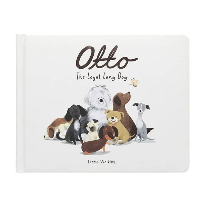 Jellycat Otto The Loyal Long Dog Book