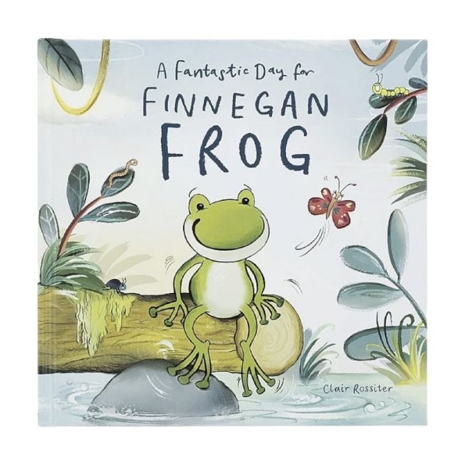 Jellycat A Fantastic Day For Finnegan Frog Book