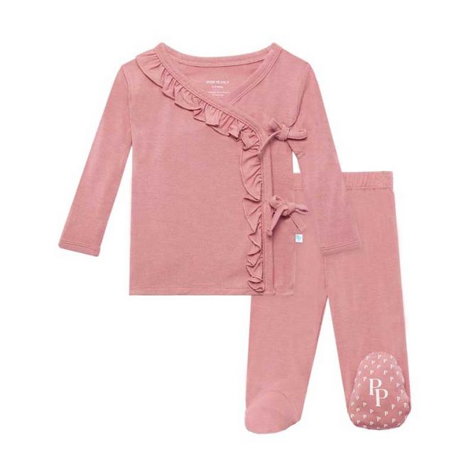 Posh Peanut 2 pc online Kimono Set sz 0-3m