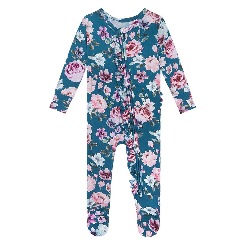 Gemma Posh Peanut offers ruffled footie 6-9m