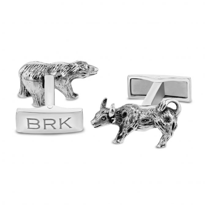 Bull & Bear Berkshire Hathaway Cufflinks