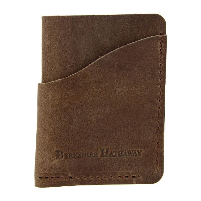 BRK Brown Leather Wallet by Rustico