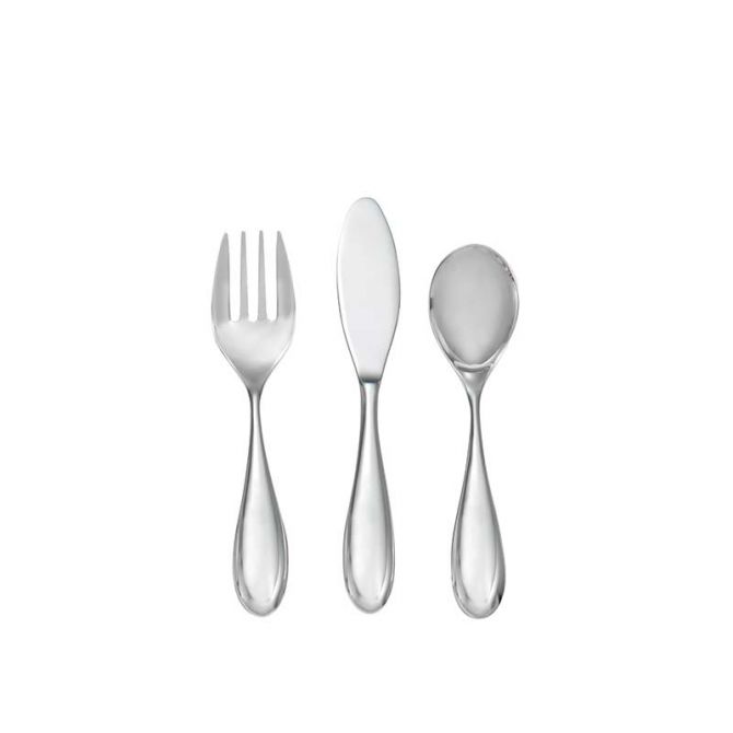 Nambe Kibo Toddler Flatware Set