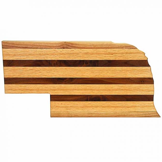 Nebraska State Cutting Board, Medium