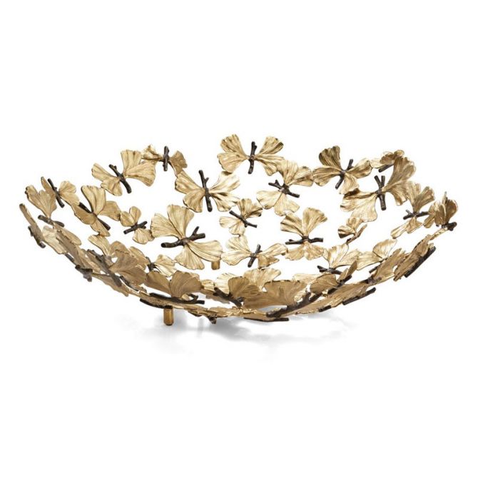 Michael Aram Butterfly Ginkgo Centerpiece Bowl