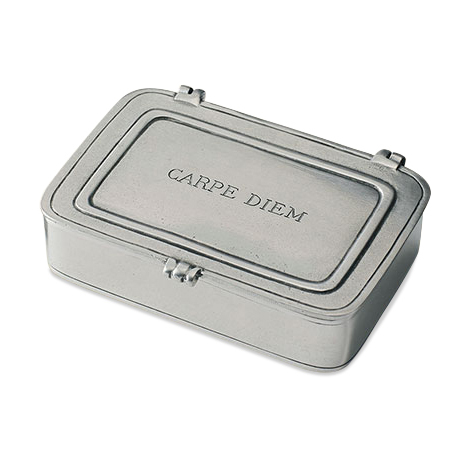 Match Pewter Carpe Diem Small Box