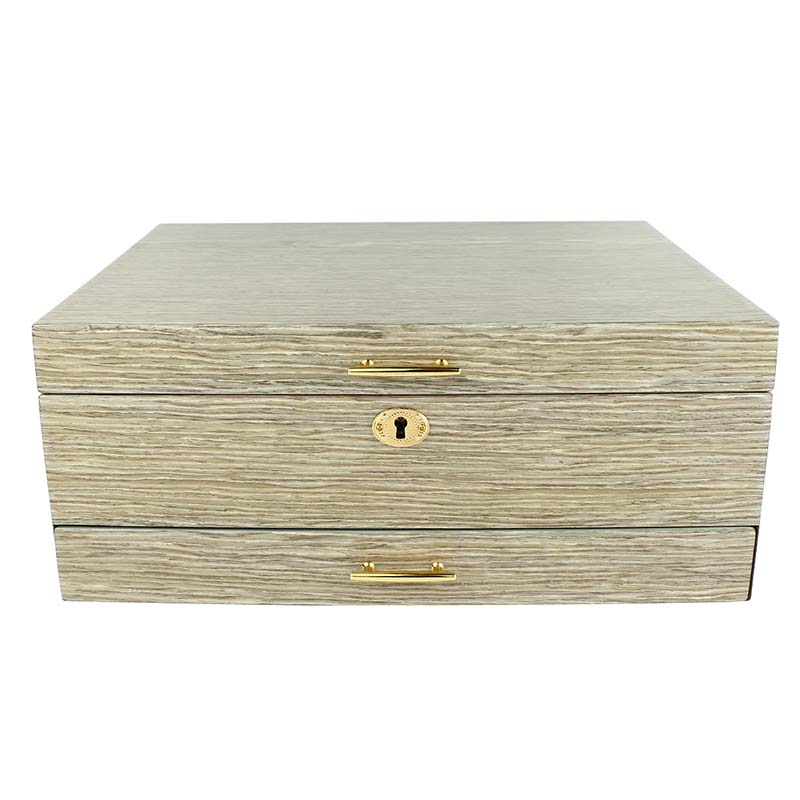 Tizo Gray/Taupe Jewelry Box | Borsheims