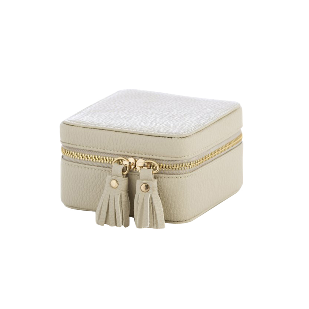 Shiraleah Gigi Square Jewelry Box, Ivory | 02-27-461IV | Borsheims