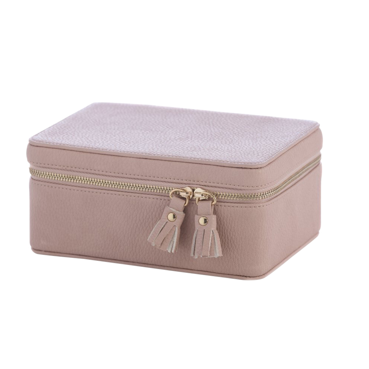 Shiraleah Gigi Rectangular Jewelry Box, Blush | Borsheims