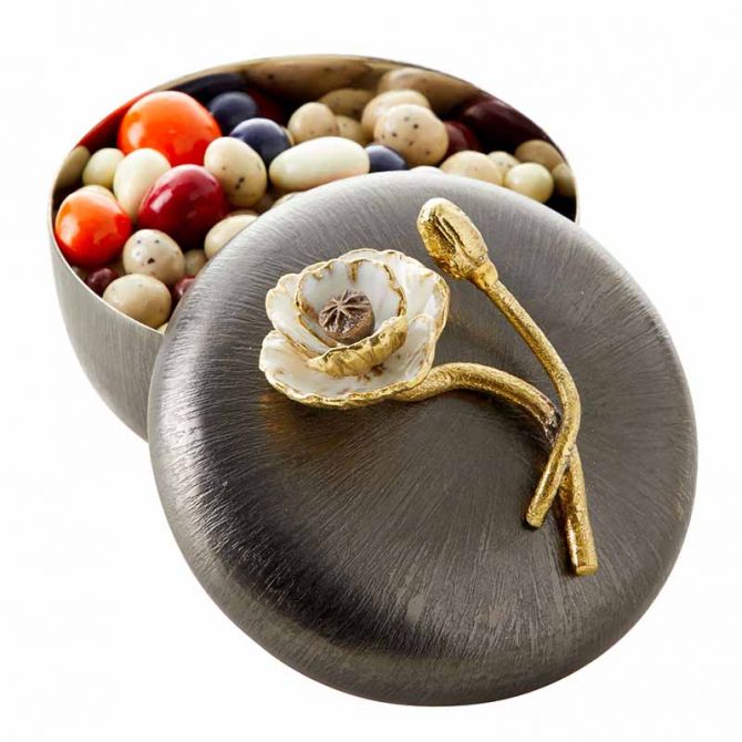 Michael Aram Anemone Covered Candy Dish - hotsell 175028