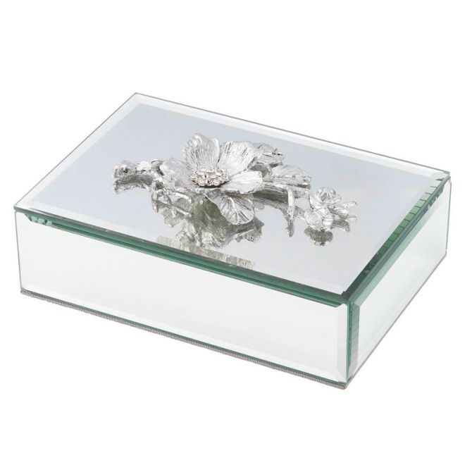 Olivia Riegel Botanica Box, Silver