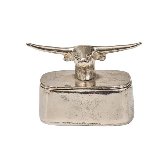 Jan Barboglio Premio Toro Box, Nickel Finish