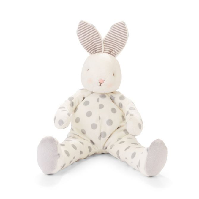 Bunny By the Bay Big Bloom Plush Bunny, Grey