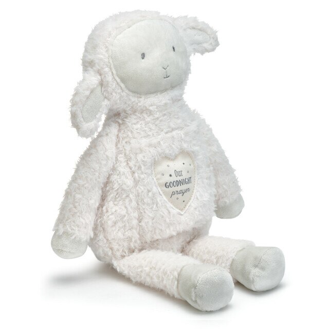 Demdaco Goodnight Prayer Baby Plush Lamb