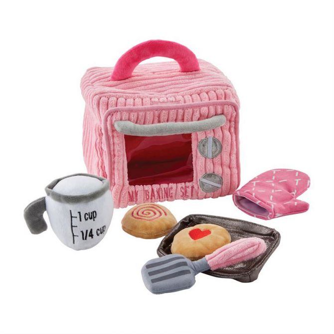 Mud Pie My Baking Plush Set, 5-Piece Set