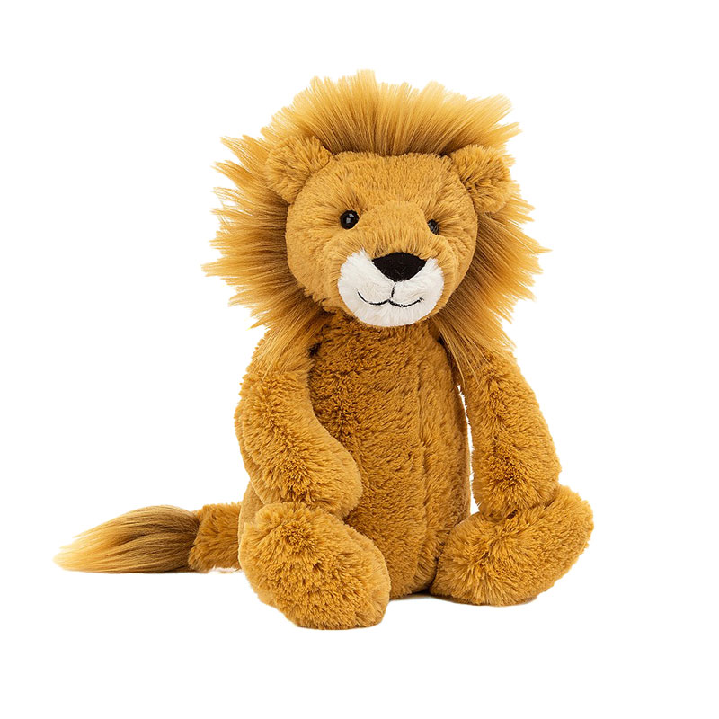 Jellycat Bashful Lion, Medium | BAS3LION | Borsheims