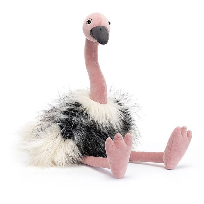 Jellycat ostrich hot sale purple