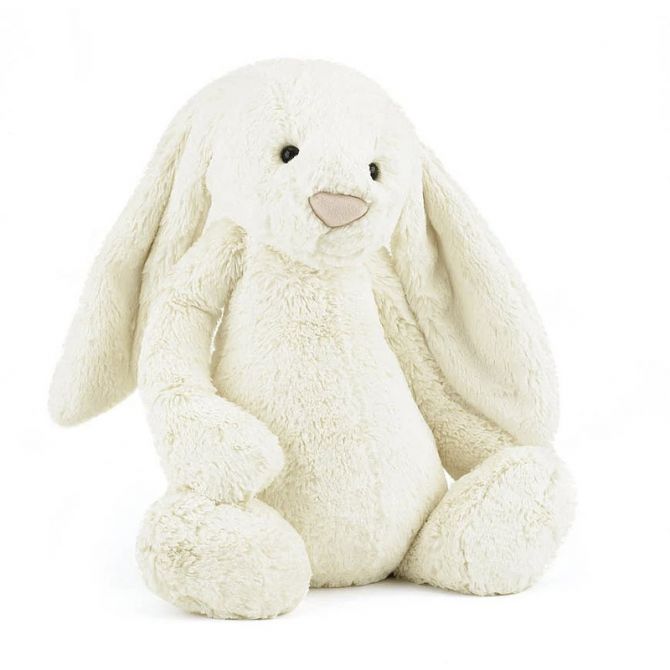 Jellycat Bashful Cream Bunny, Huge