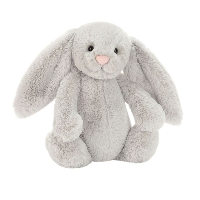 Jellycat Bashful Silver Bunny, Medium