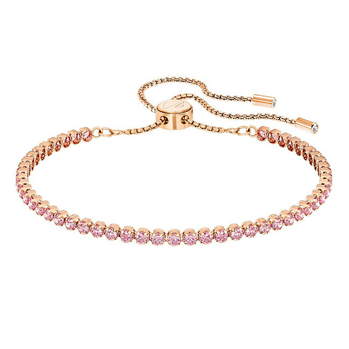 Swarovski Subtle Bracelet, Pink | Borsheims