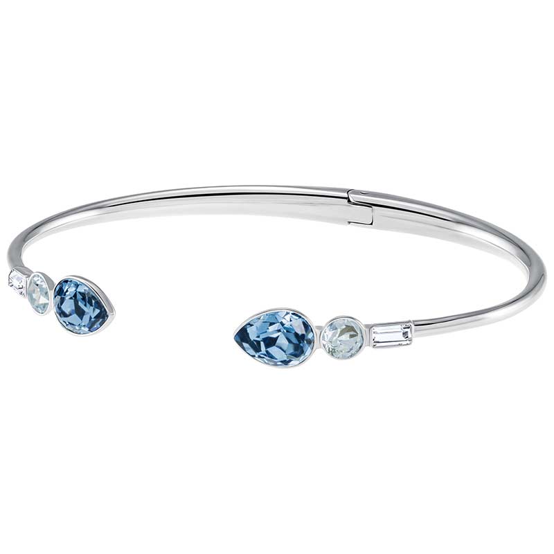 Swarovski Mix & Match Bangle, Multi-colored, Rhodium | Borsheims