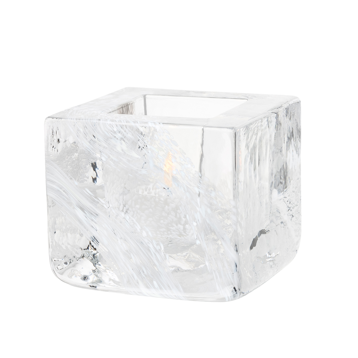 Kosta Boda Brick Votive, White | 7061031 | Borsheims