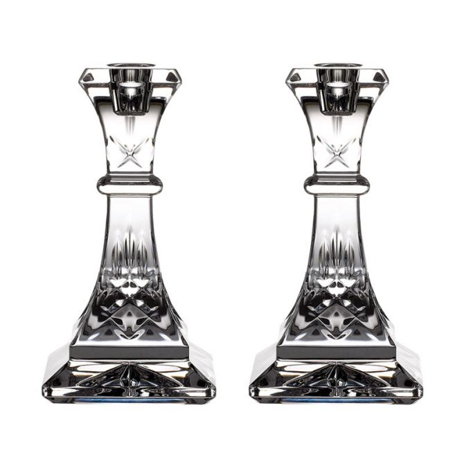 Waterford Lismore Candlestick Pair, Set of 2