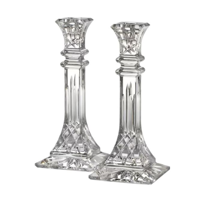 Waterford Lismore Candlesticks, Set of 2