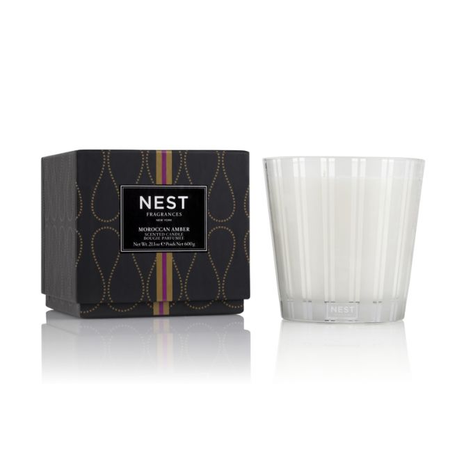 NEST New York Moroccan Amber 3-Wick Candle