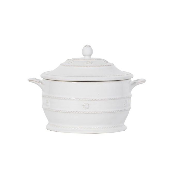 Juliska Berry and Thread Mini Cocotte, Whitewash