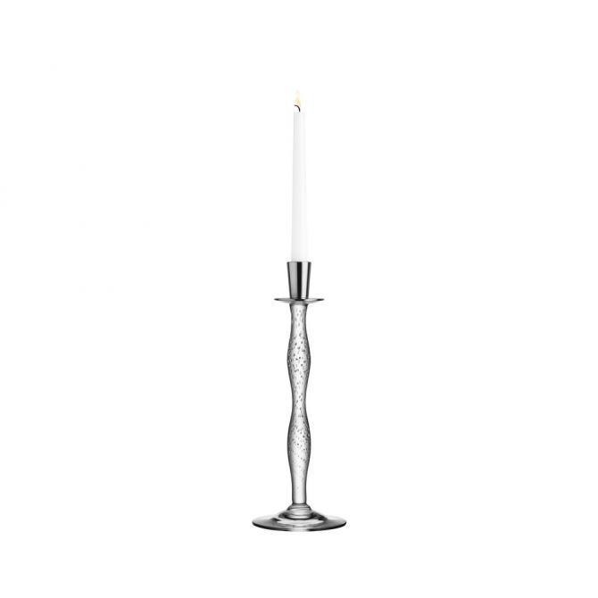 Orrefors Celeste Bubbles Candlestick