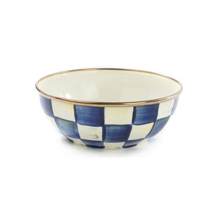 MacKenzie-Childs Royal Check Everyday Bowl