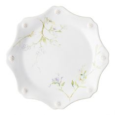 Juliska Berry and Thread Floral Sketch Jasmine Salad Plate