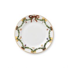 Royal Copenhagen Star Fluted Christmas Dessert Plate