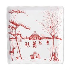 Juliska Country Estate Mr. & Mrs. Claus Sweets Tray