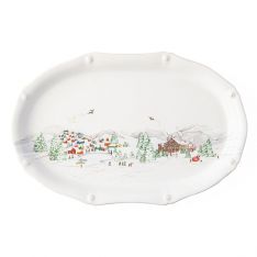 Juliska Berry and Thread North Pole Platter