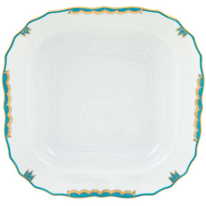 Herend Princess Victoria Turquoise Salad Plate