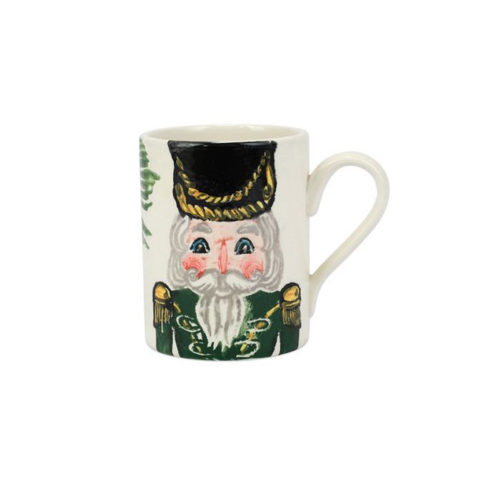 Vietri Nutcrackers Green Mug