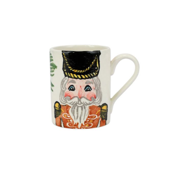 Vietri Nutcrackers Gold Mug