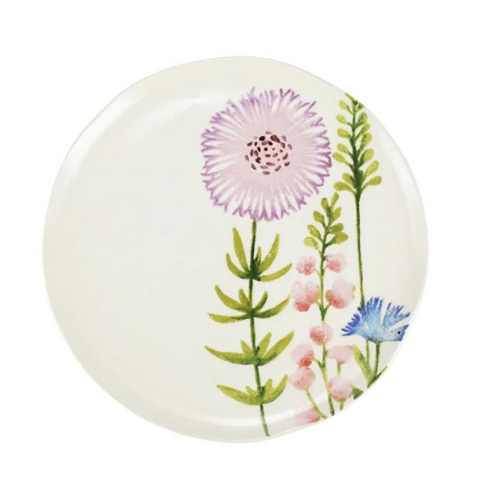 Vietri Fiori Di Campo Dandelion Dinner Plate